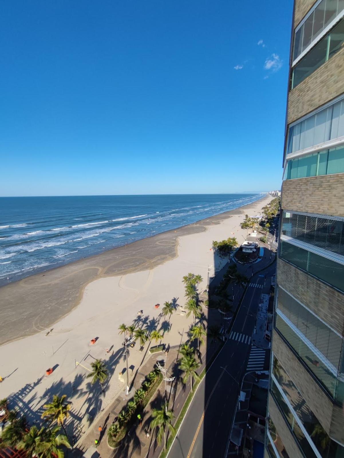 Apartamento Kitnet Pe Na Areia Praia Ocian Praia Grande  Buitenkant foto
