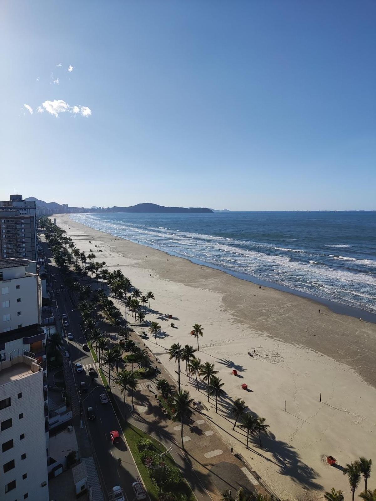 Apartamento Kitnet Pe Na Areia Praia Ocian Praia Grande  Buitenkant foto