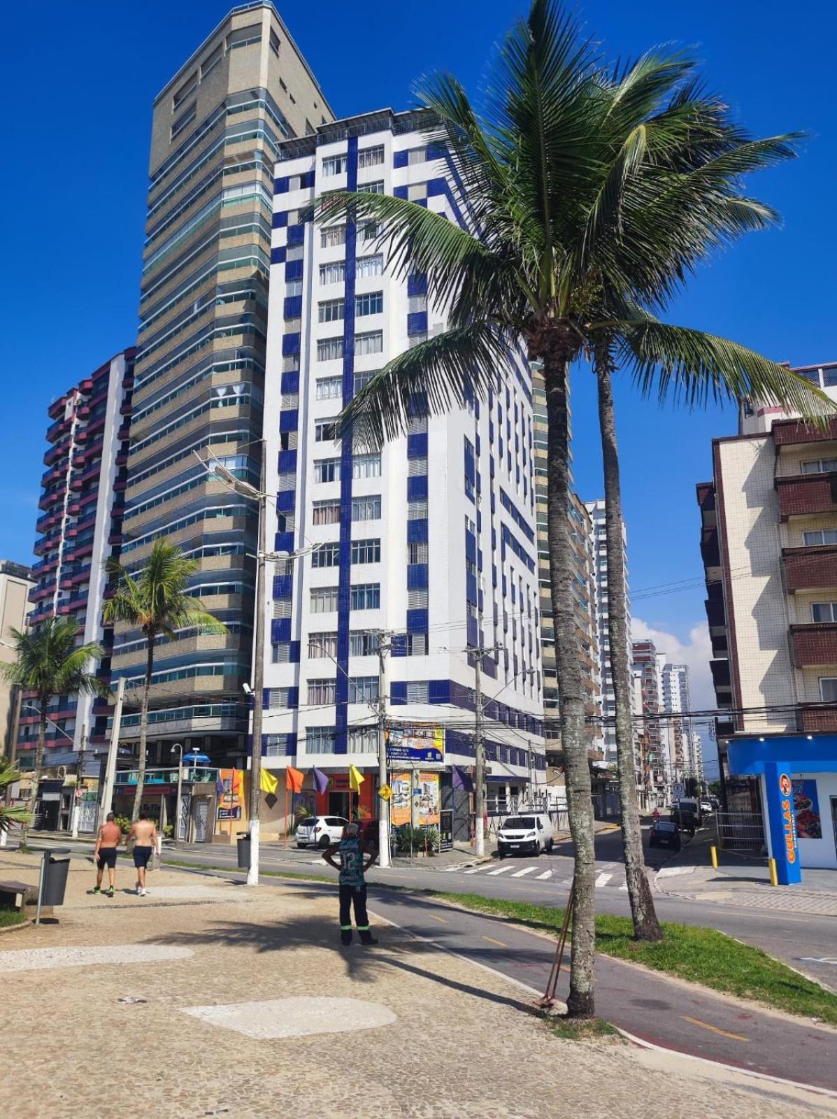 Apartamento Kitnet Pe Na Areia Praia Ocian Praia Grande  Buitenkant foto