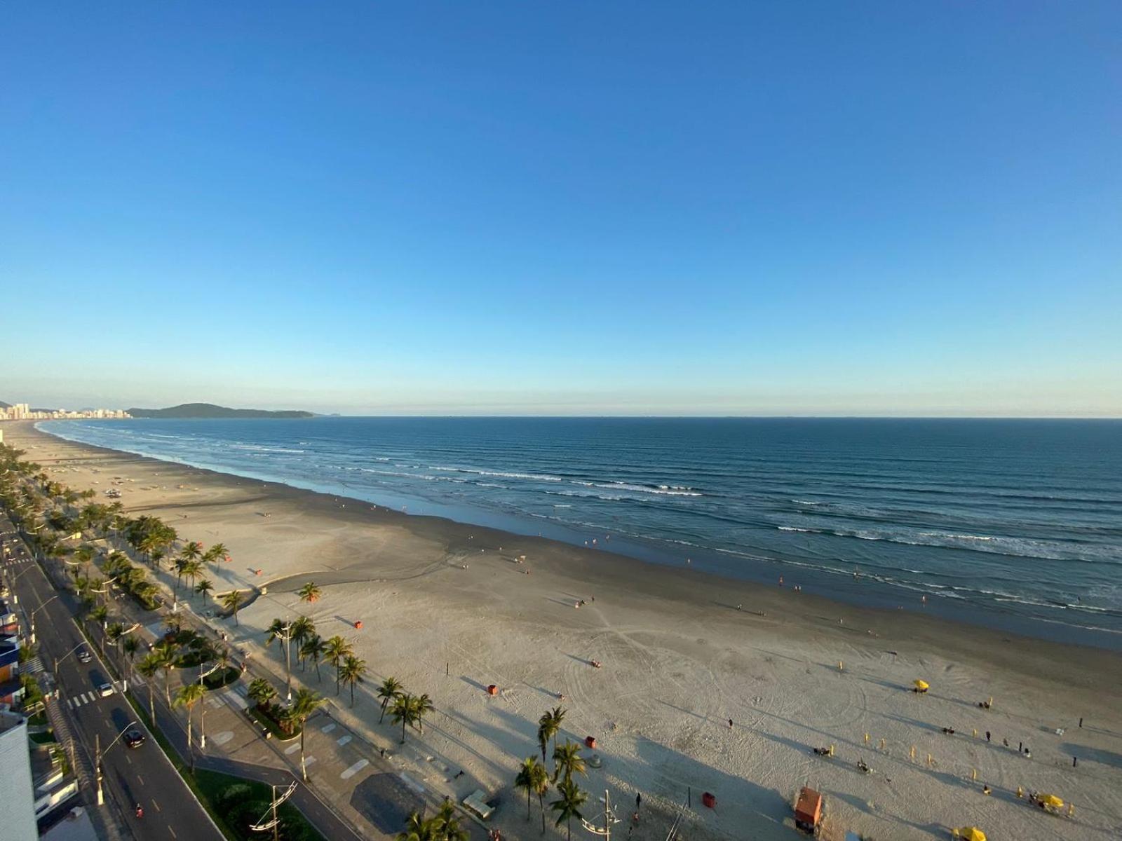 Apartamento Kitnet Pe Na Areia Praia Ocian Praia Grande  Buitenkant foto