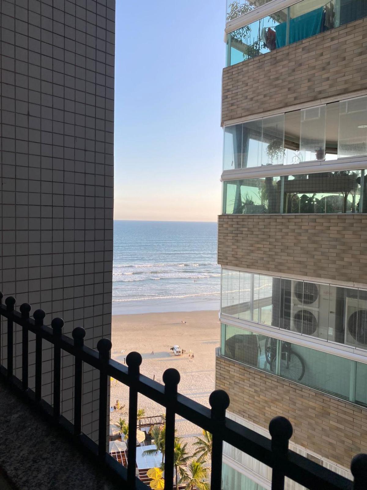 Apartamento Kitnet Pe Na Areia Praia Ocian Praia Grande  Buitenkant foto
